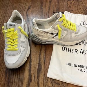 Golden goose running soles